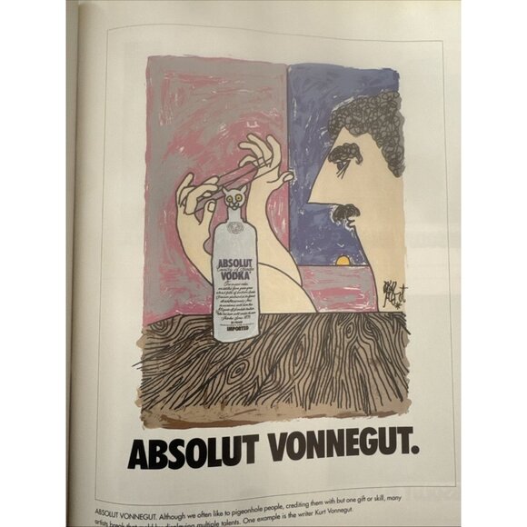Richard W. Lewis - Absolut Book, Vodka Advertising Story Hardcover - Picture 6 of 12